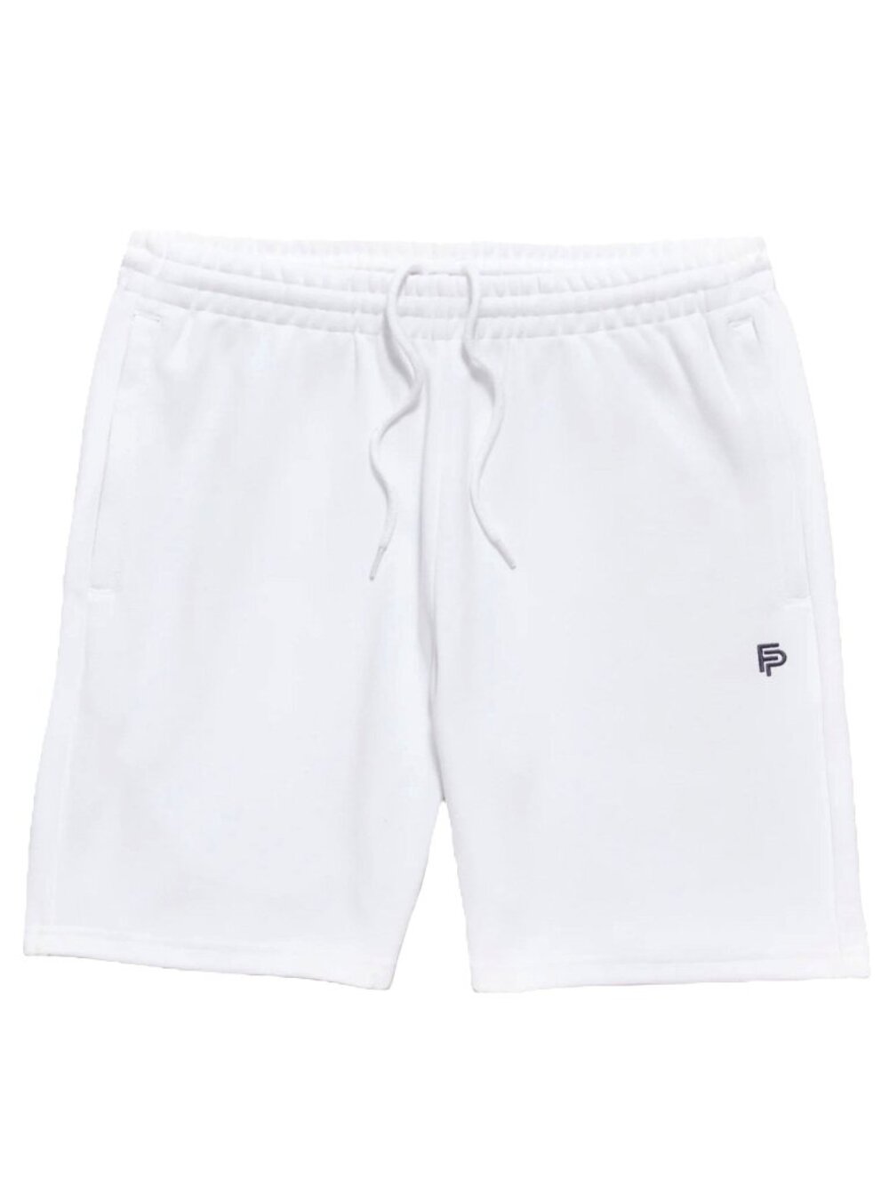 Men's White Court Short Organic Cotton Medium NWT